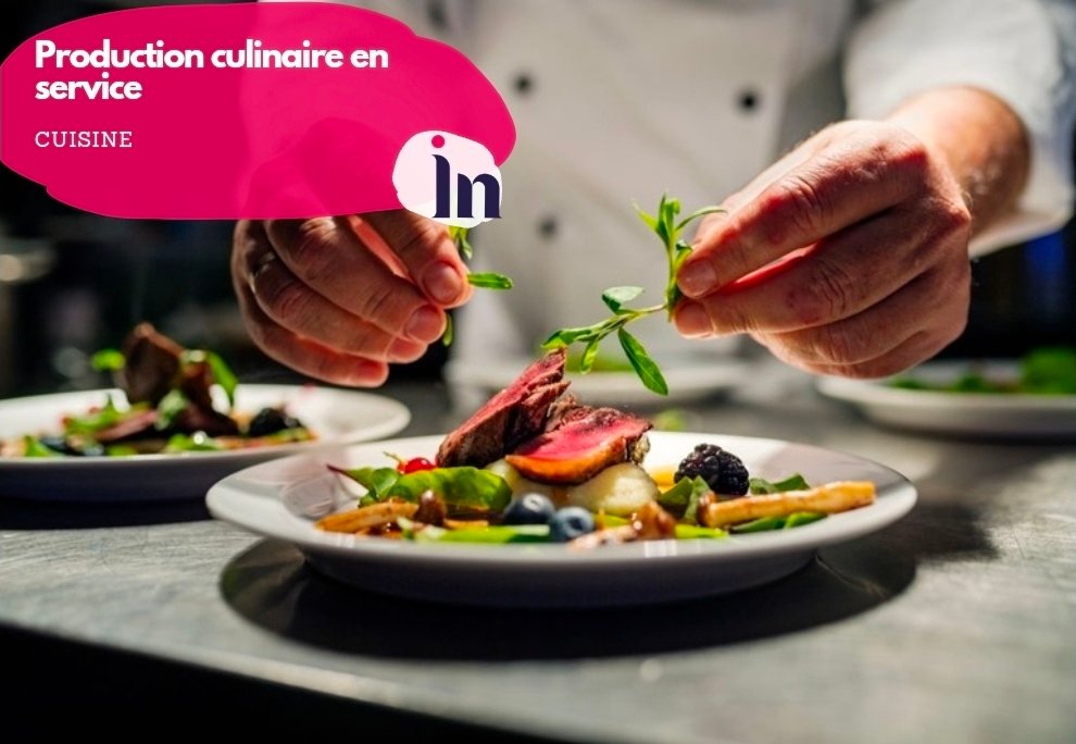 Production culinaire en service